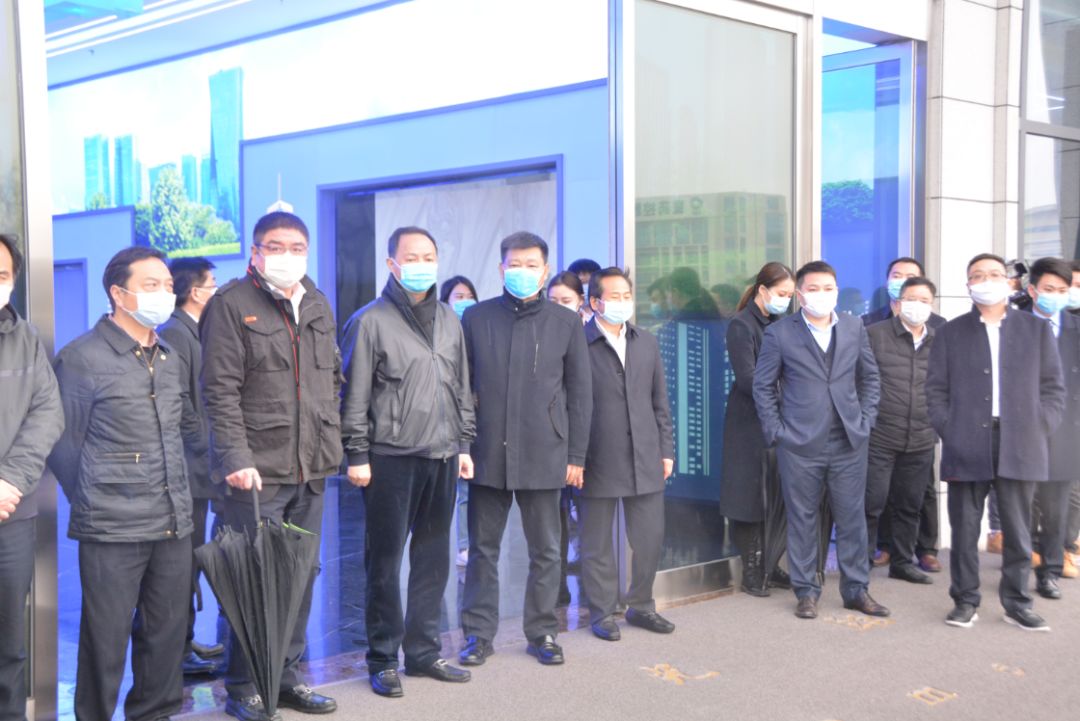 长沙市委副书记、代市长郑建新一行调研HTH.COM华体会环境长沙中联产业园